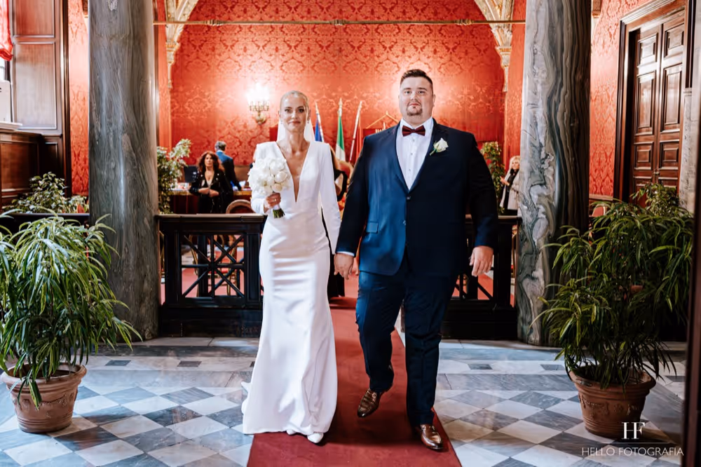 Rzym Czerwona sala na Kapitolu