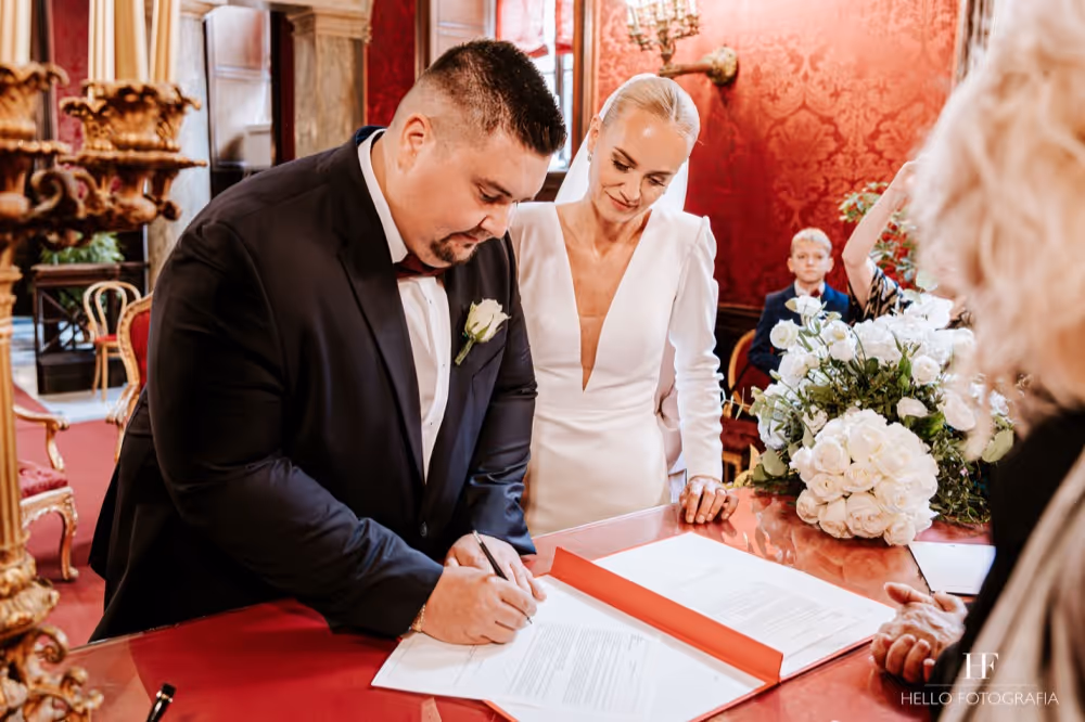 Rzym Czerwona sala na Kapitolu