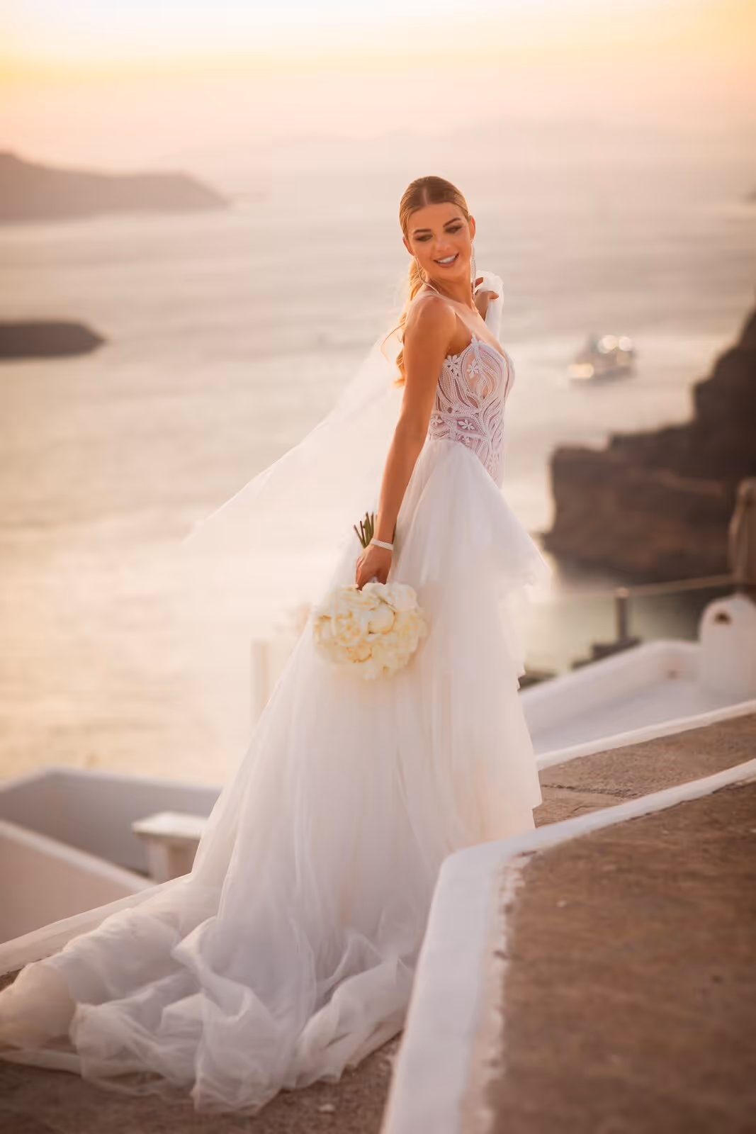 Ślub w Grecji - Santorini. Taras nr. 2. Zdjęcie nr. 19