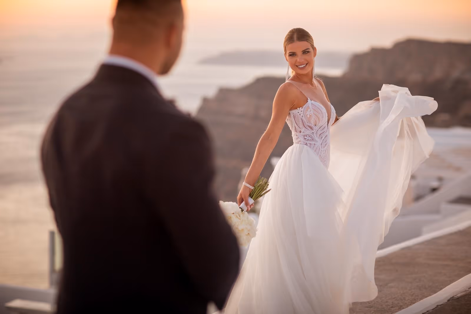 Ślub w Grecji - Santorini. Taras nr. 2. Zdjęcie nr. 20