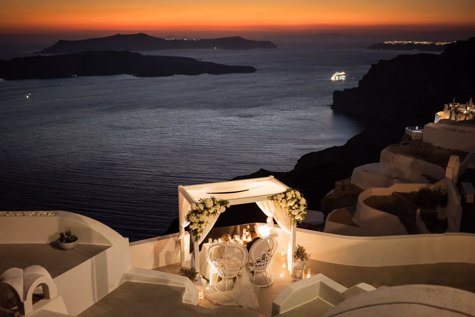 Ślub w Grecji - Santorini. Taras nr. 2. Zdjęcie nr. 28