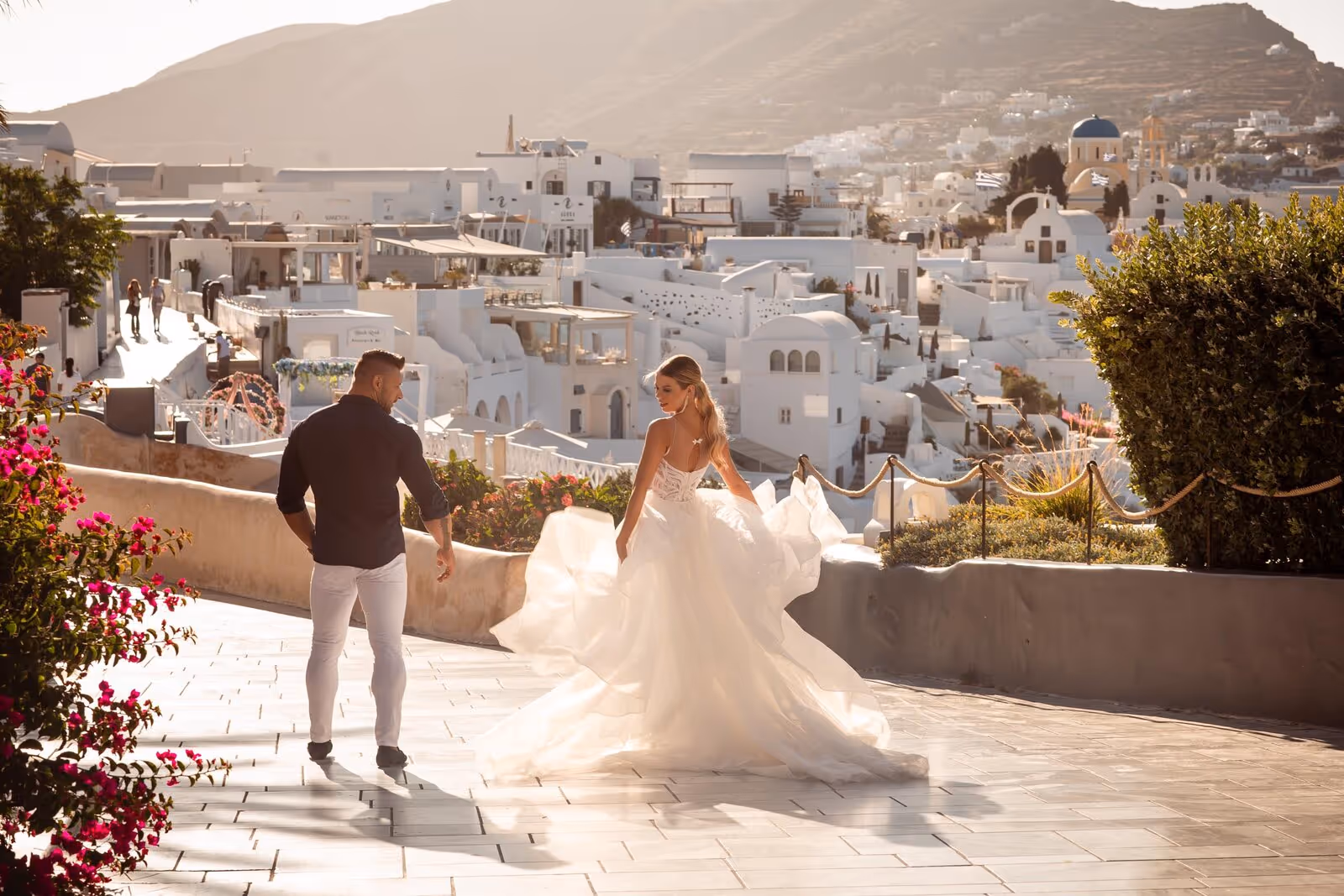 Ślub w Grecji - Santorini. Taras nr. 2. Zdjęcie nr. 35