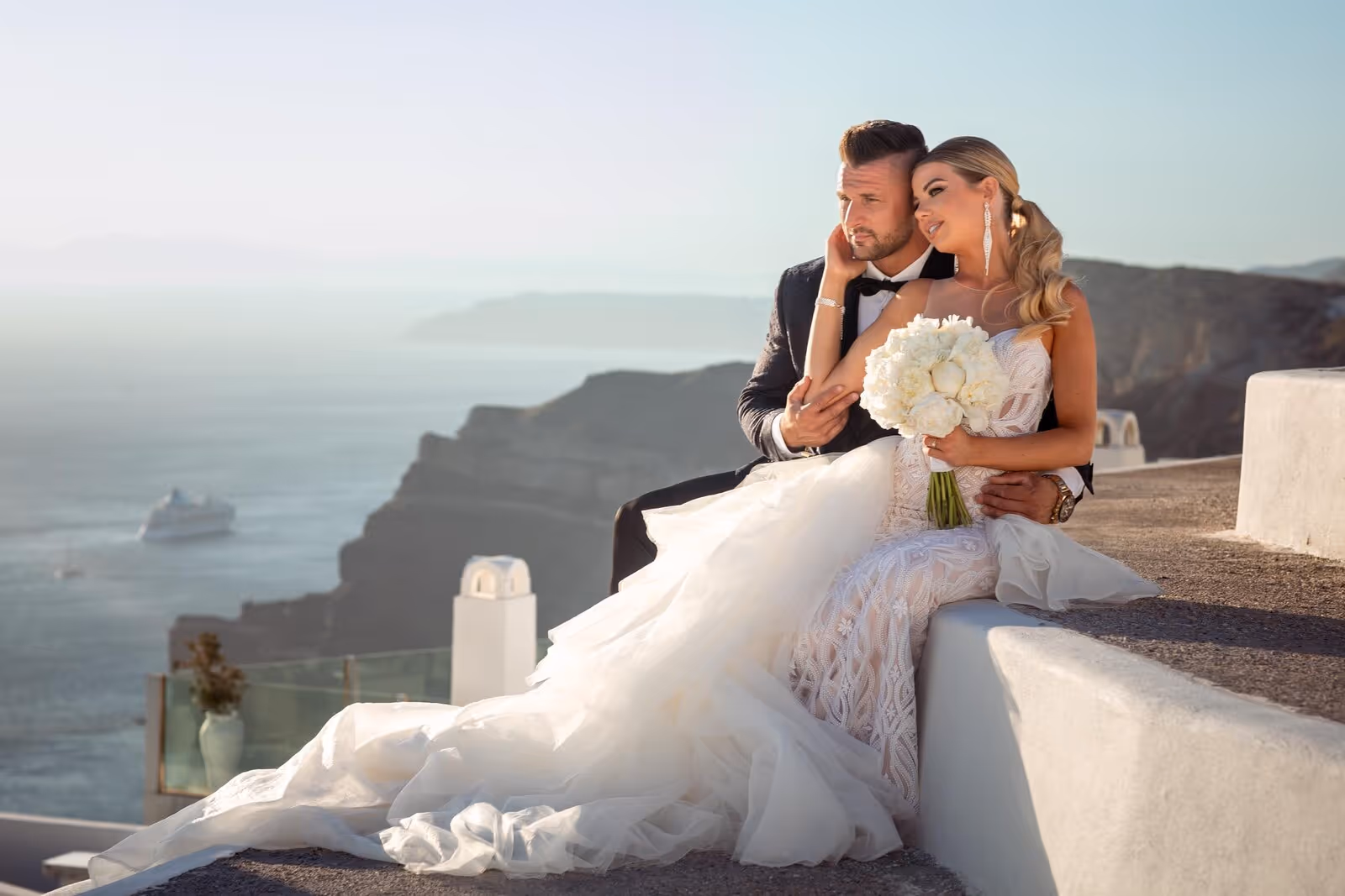 Ślub w Grecji - Santorini. Taras nr. 2. Zdjęcie nr. 5