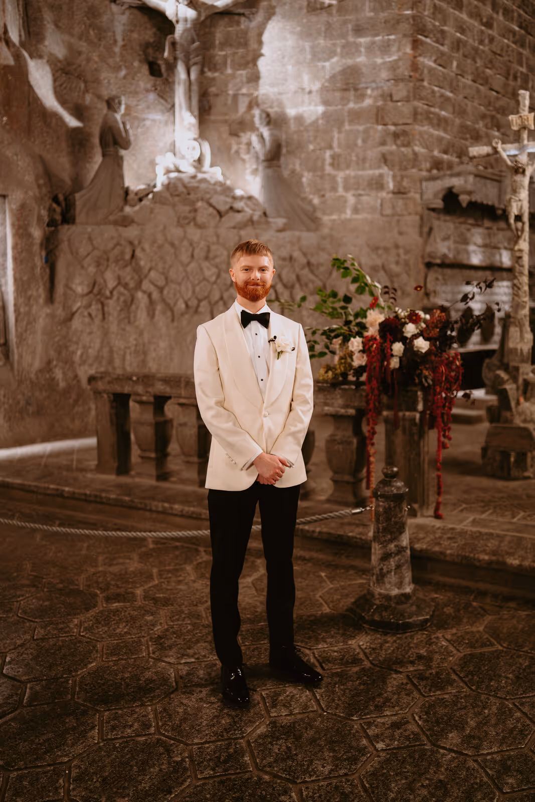 Ślub w Polsce. Kopalnia Soli w Wieliczce. Zdjęcie nr. 39