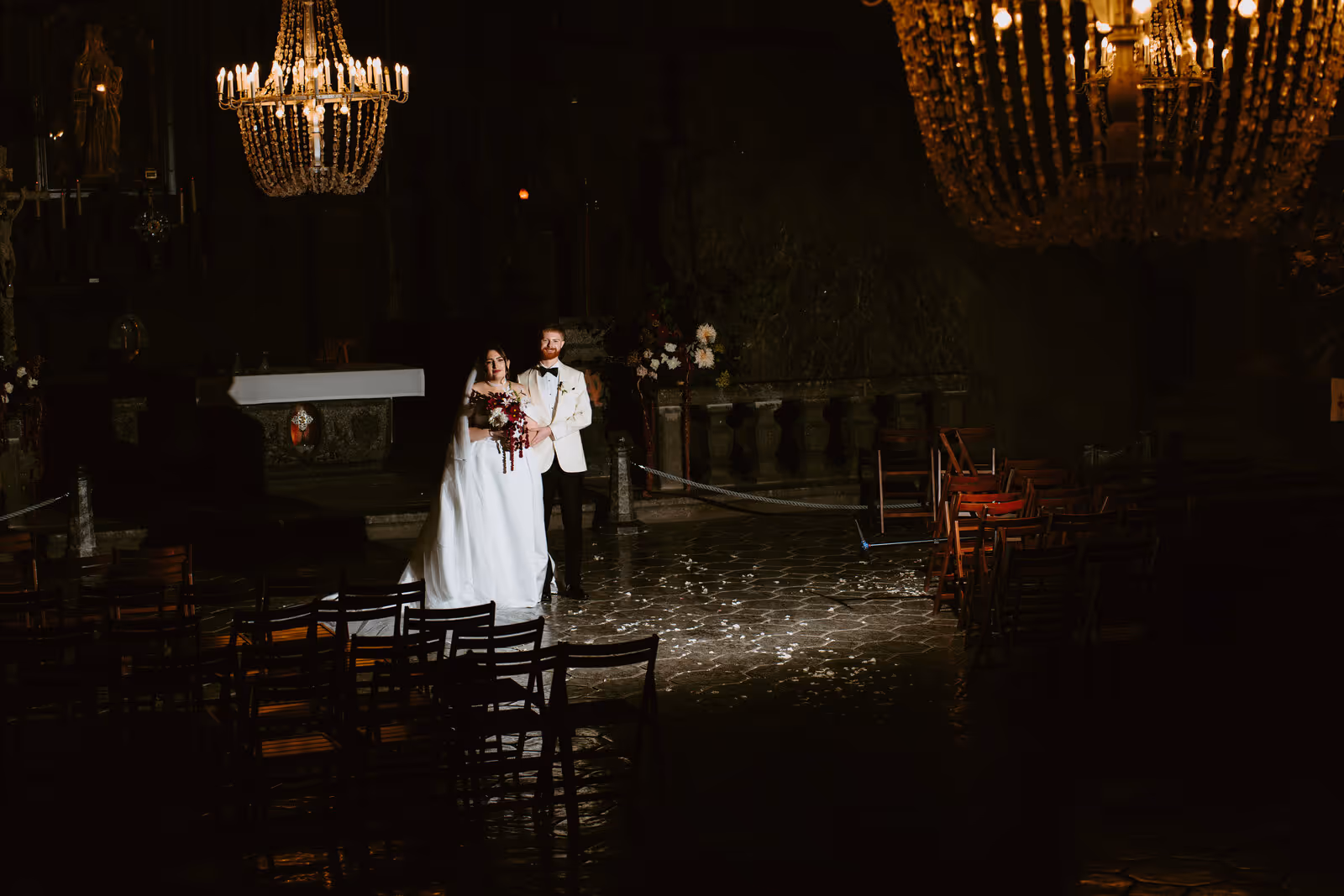 Ślub w Polsce. Kopalnia Soli w Wieliczce. Zdjęcie nr. 70