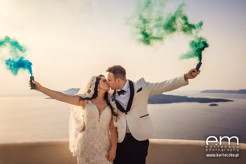 Ślub w Grecji - Santorini. Taras nr. 8 Zdjęcie nr. 26