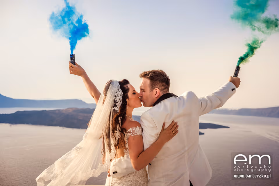 Ślub w Grecji - Santorini. Taras nr. 8 Zdjęcie nr. 27