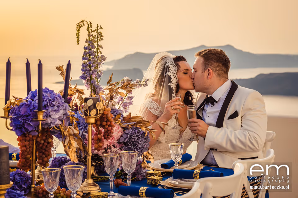Ślub w Grecji - Santorini. Taras nr. 8 Zdjęcie nr. 29