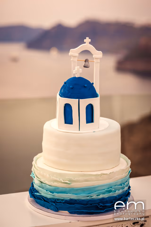 Ślub w Grecji - Santorini. Taras nr. 8 Zdjęcie nr. 30