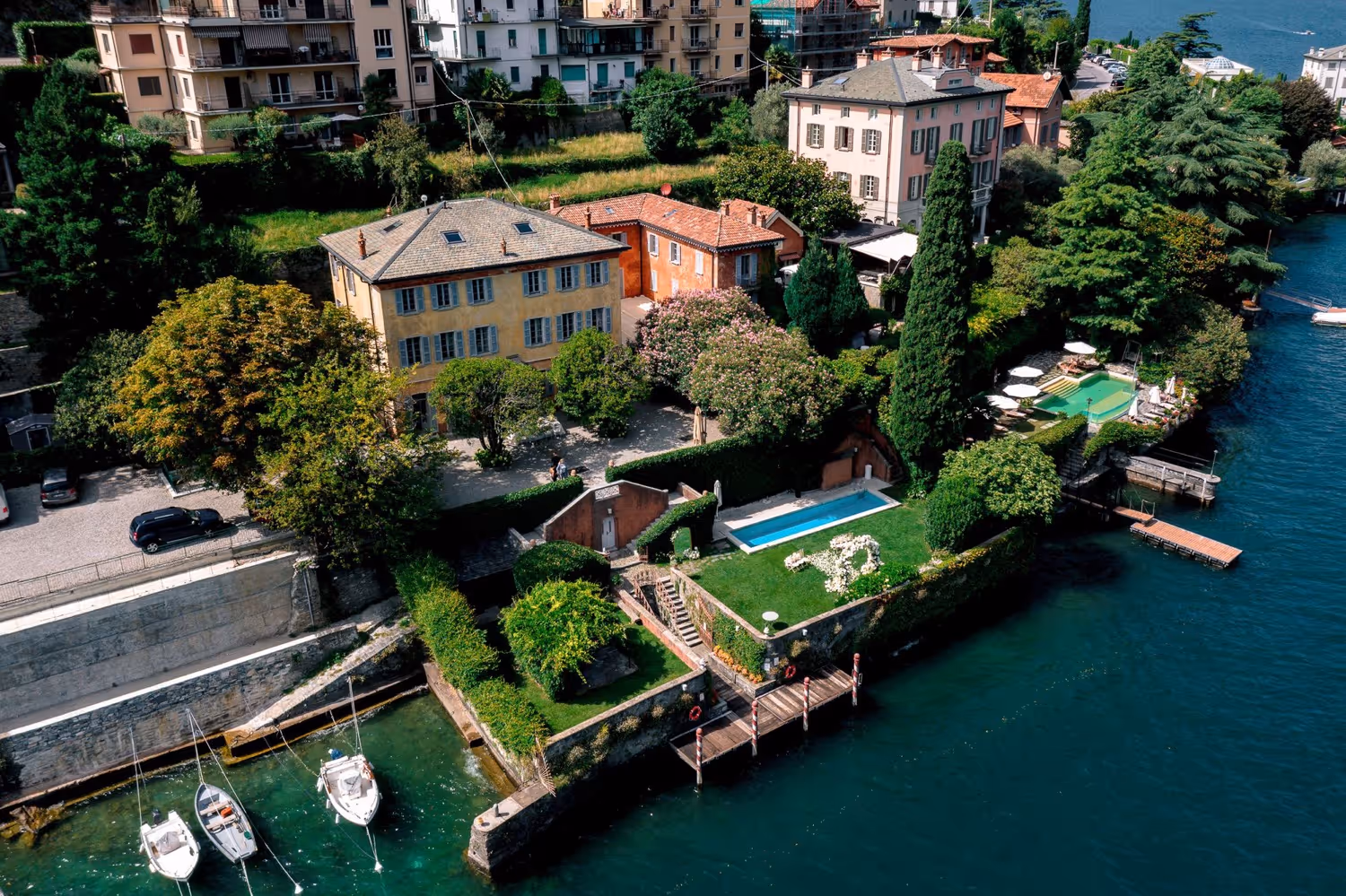 Jezioro Como Villa Regina Teodolinda