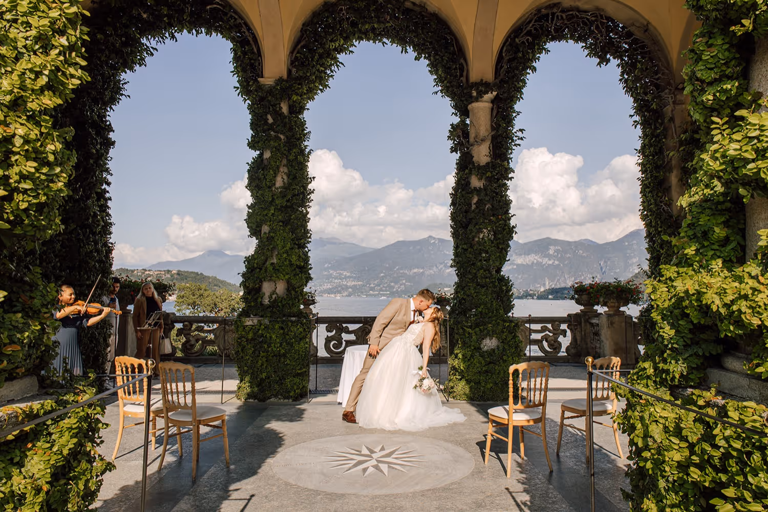 Jezioro Como Villa Balbianello