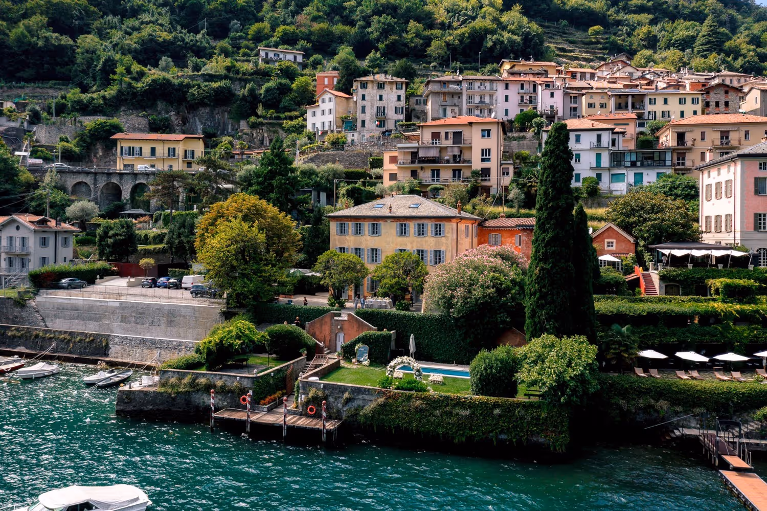 Jezioro Como Villa Regina Teodolinda