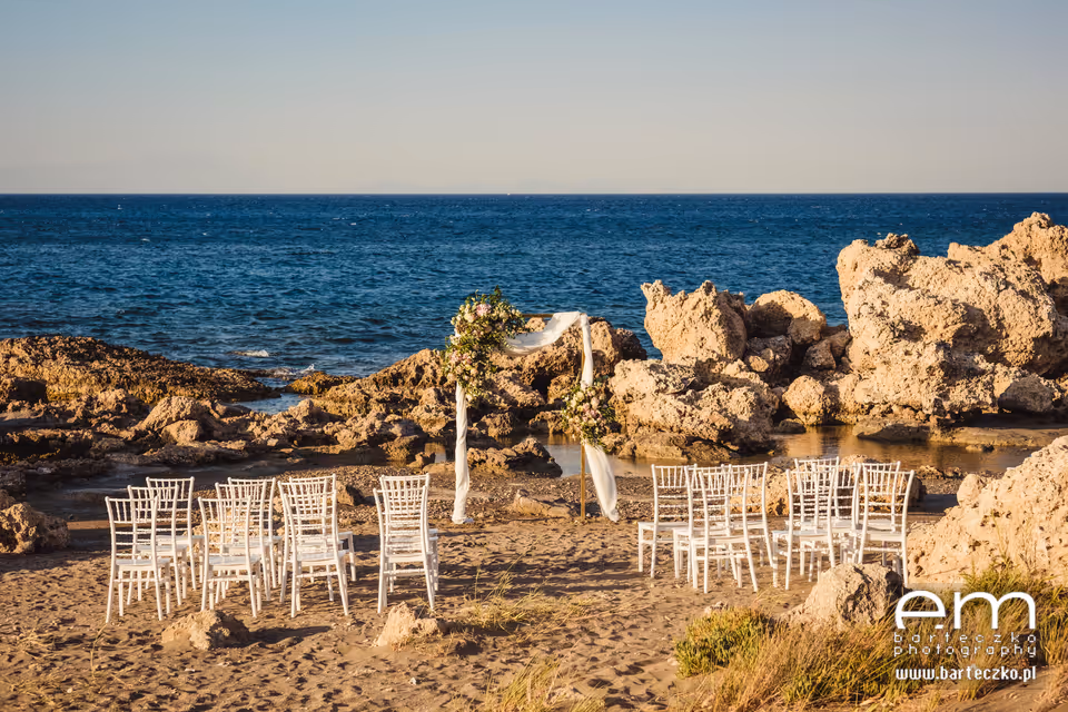 Ślub w Grecji - Rodos. Zdjęcie nr. 1