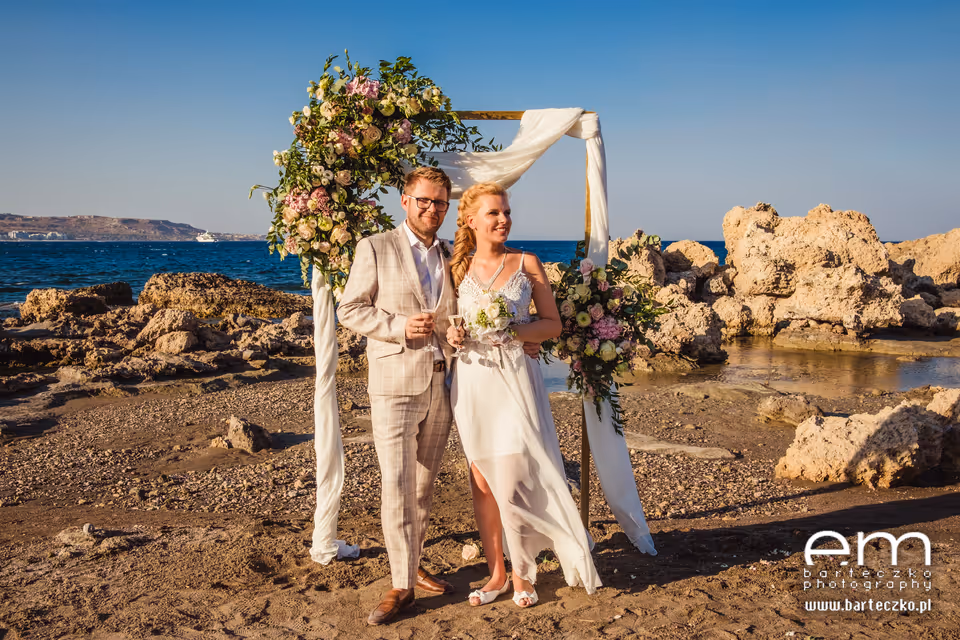 Ślub w Grecji - Rodos. Zdjęcie nr. 11