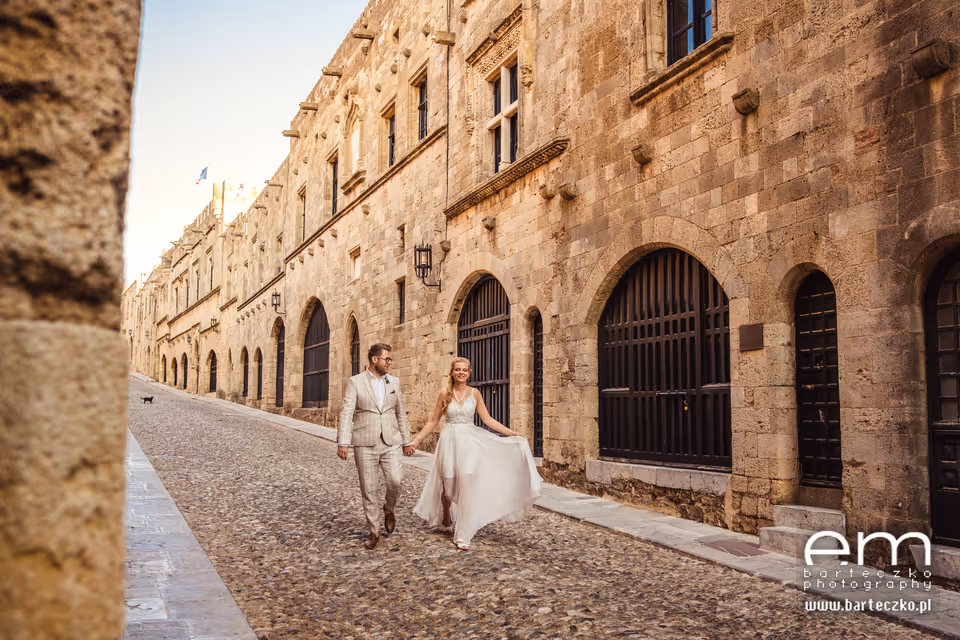 Ślub w Grecji - Rodos. Zdjęcie nr. 16