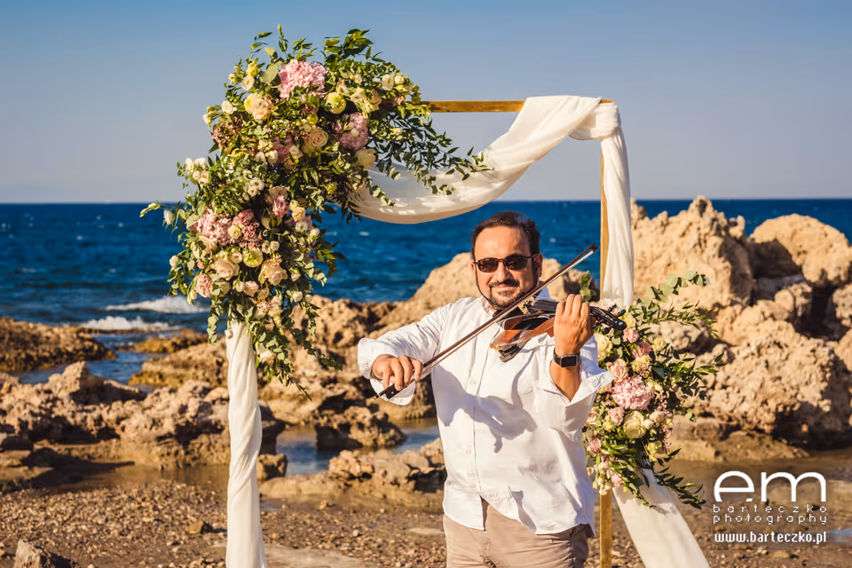 Ślub w Grecji - Rodos. Zdjęcie nr. 2