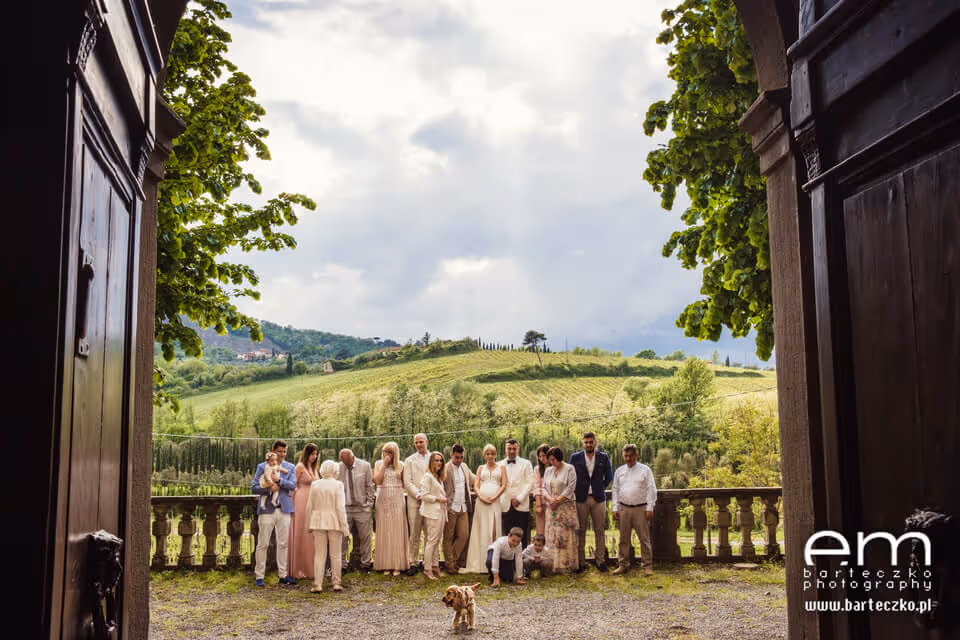 Ślub we Włoszech - Toskania. Zdjęcie nr. 82