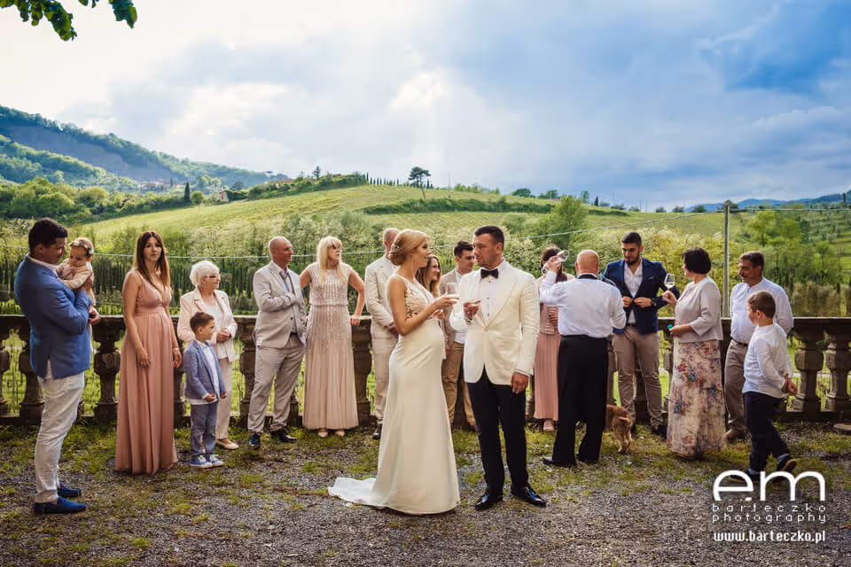 Ślub we Włoszech - Toskania. Zdjęcie nr. 85