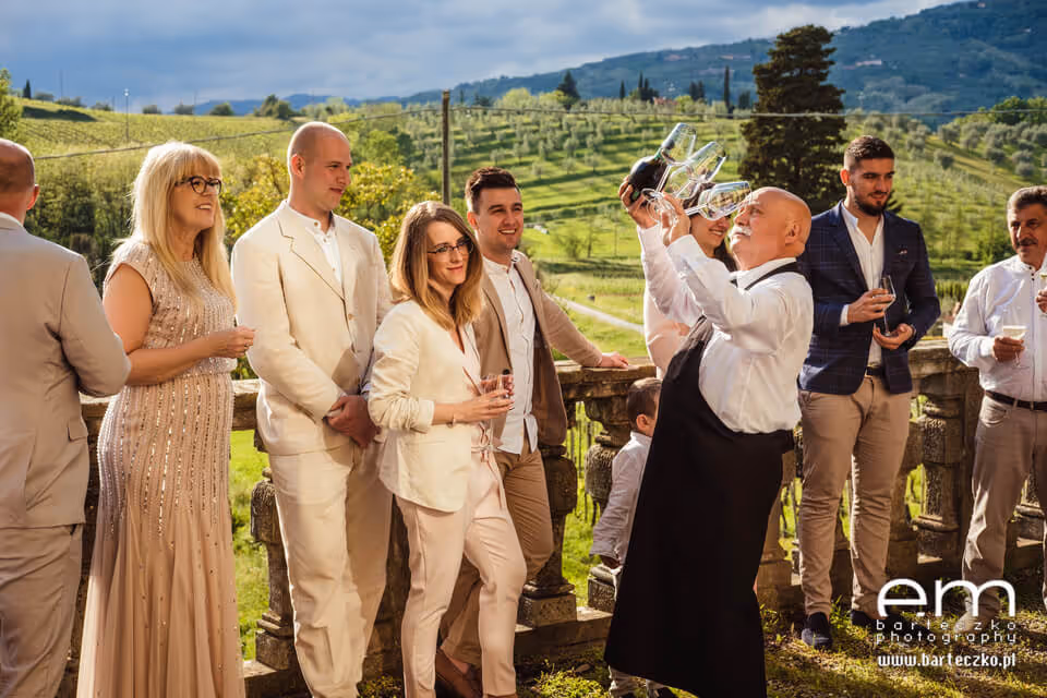 Ślub we Włoszech - Toskania. Zdjęcie nr. 87