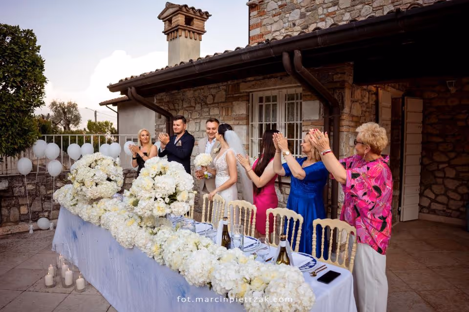 Ślub we Włoszech - Jezioro Garda. Zdjęcie nr. 62