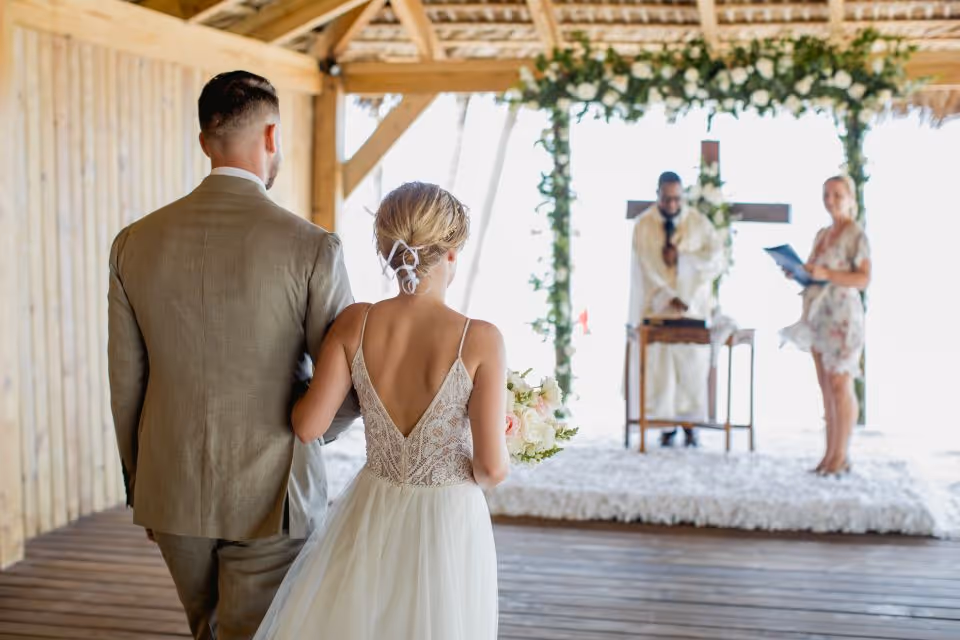 Dominikana Ślub kościelny/konkordatowy połączony z ceremonia symboliczna na plaży
