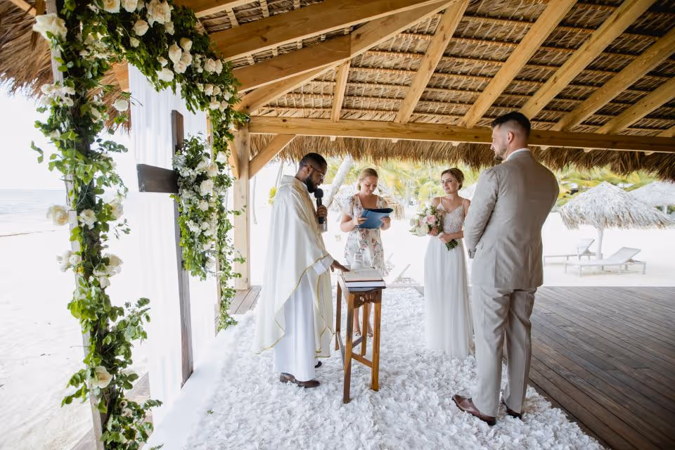 Dominikana Ślub kościelny/konkordatowy połączony z ceremonia symboliczna na plaży