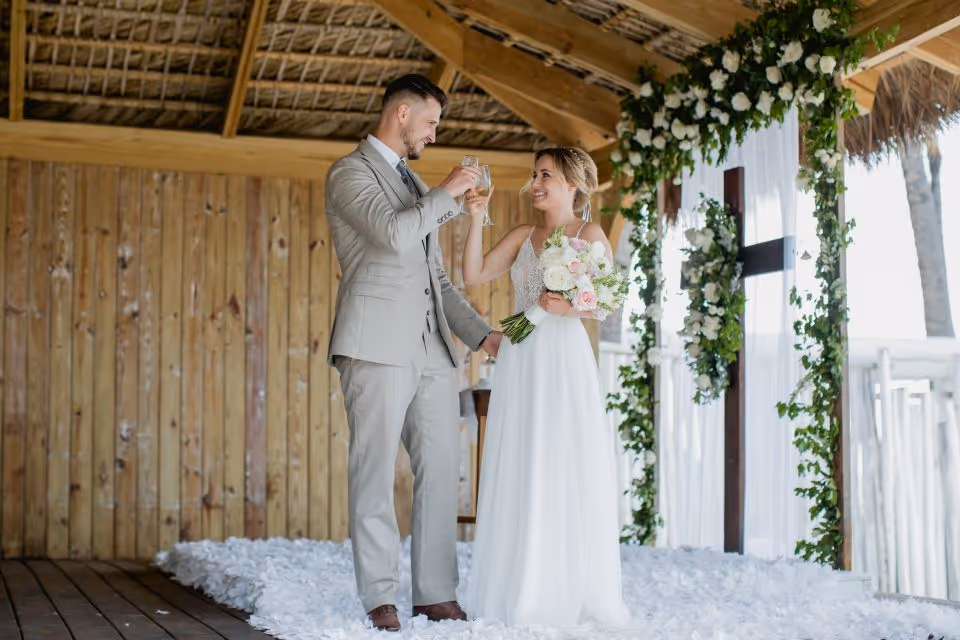 Dominikana Ślub kościelny/konkordatowy połączony z ceremonia symboliczna na plaży