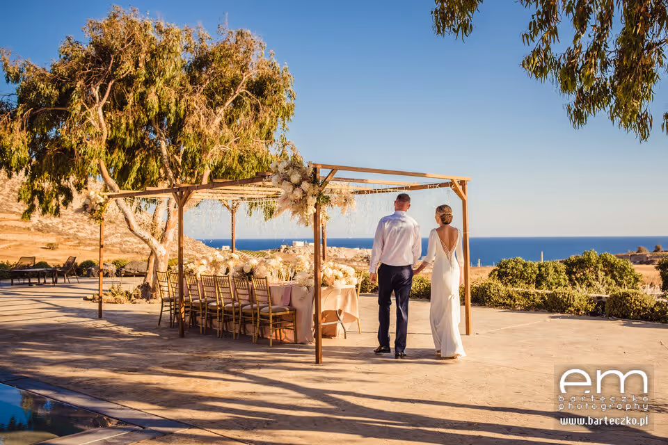 Ślub w Grecji - Santorini. Taras nr. 5. Zdjęcie nr. 12