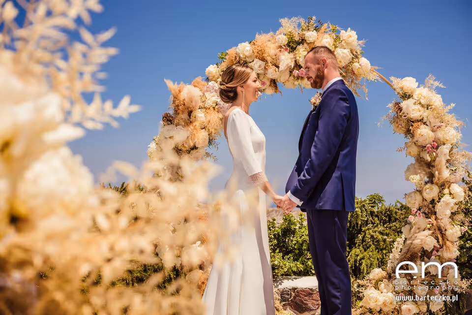 Ślub w Grecji - Santorini. Taras nr. 5. Zdjęcie nr. 4