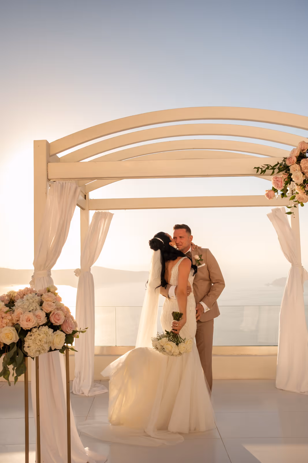 Ślub w Grecji - Santorini. Taras nr. 9. Zdjęcie nr. 11