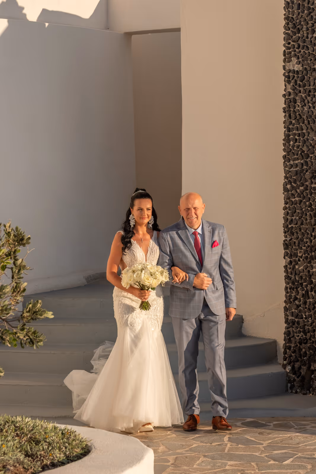 Ślub w Grecji - Santorini. Taras nr. 9. Zdjęcie nr. 3