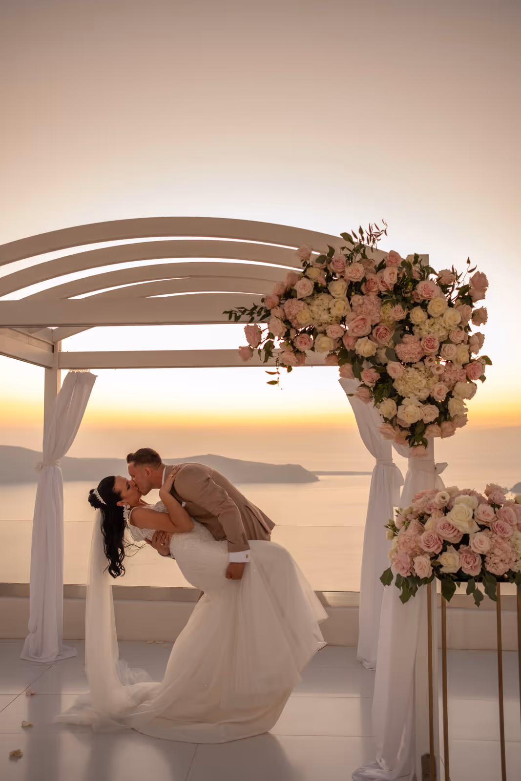 Ślub w Grecji - Santorini. Taras nr. 9. Zdjęcie nr. 30
