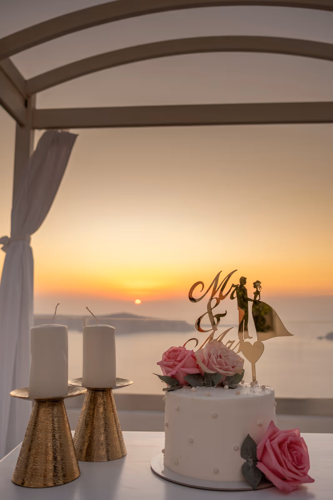 Ślub w Grecji - Santorini. Taras nr. 9. Zdjęcie nr. 32