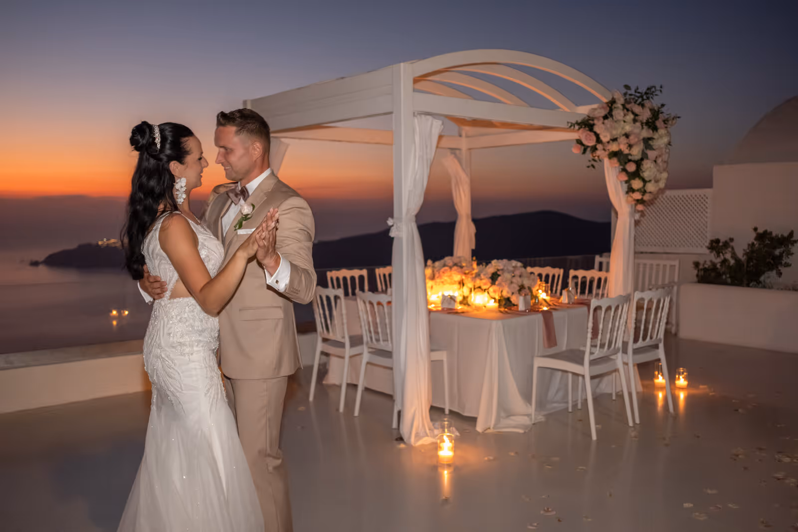 Ślub w Grecji - Santorini. Taras nr. 9. Zdjęcie nr. 37
