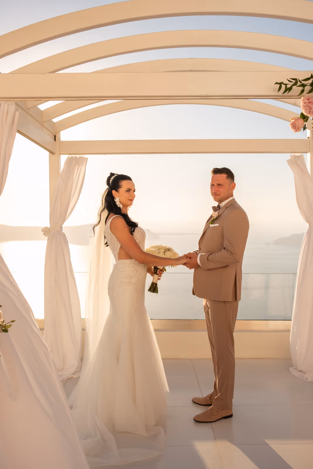 Ślub w Grecji - Santorini. Taras nr. 9. Zdjęcie nr. 8