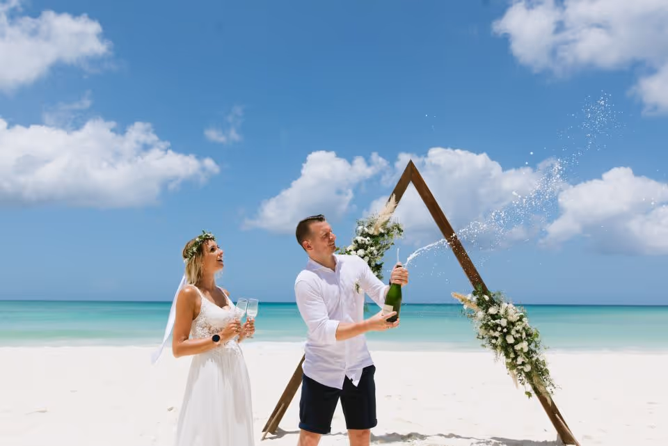 Ślub na Dominikanie Zdjęcie nr. 22