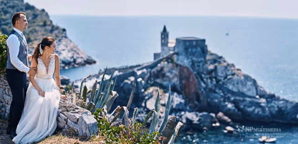 Ślub we Włoszech - Liguria. Zdjęcie nr. 64