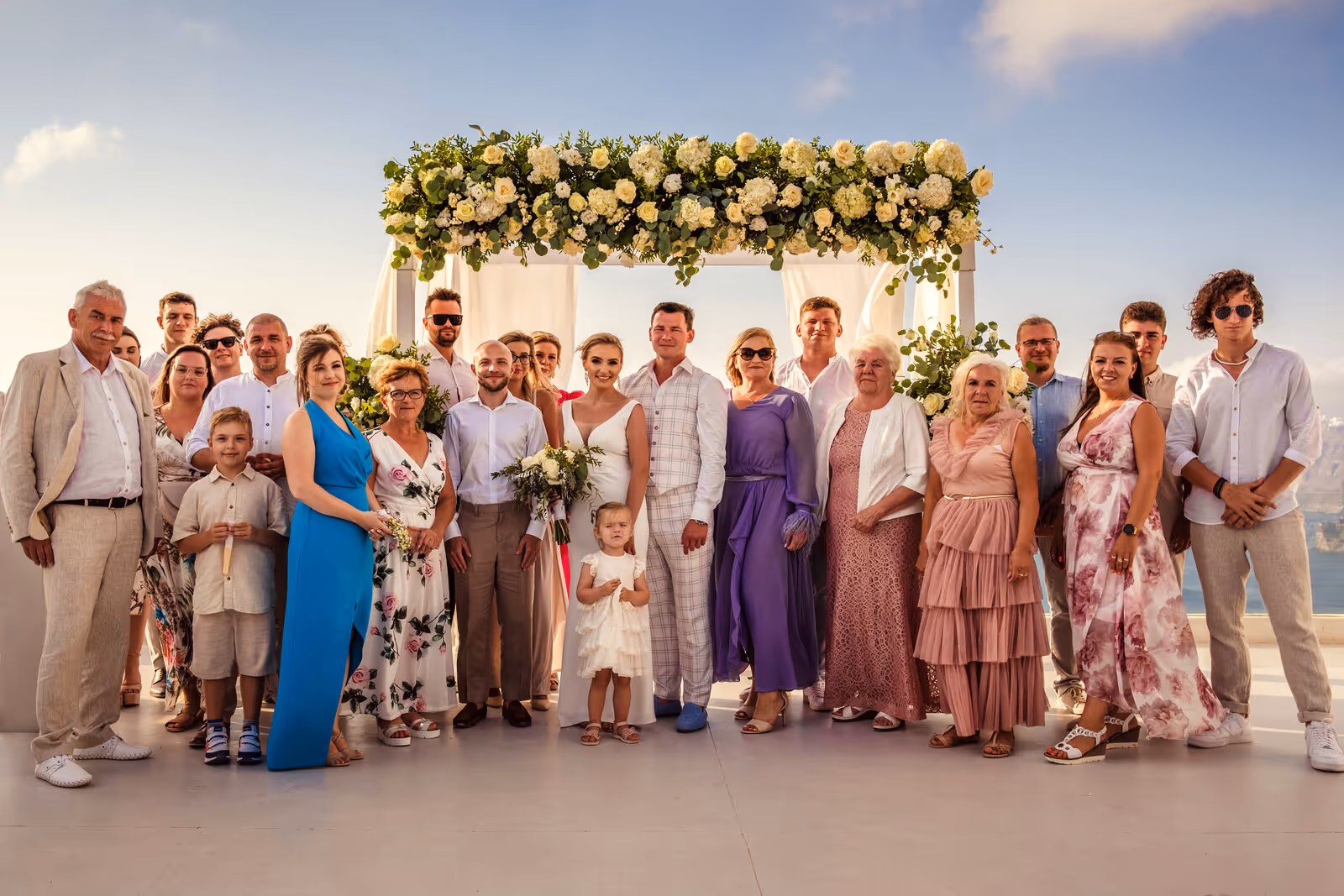 Ślub w Grecji. Santorini. Taras nr. 8. Zdjęcie nr. 26
