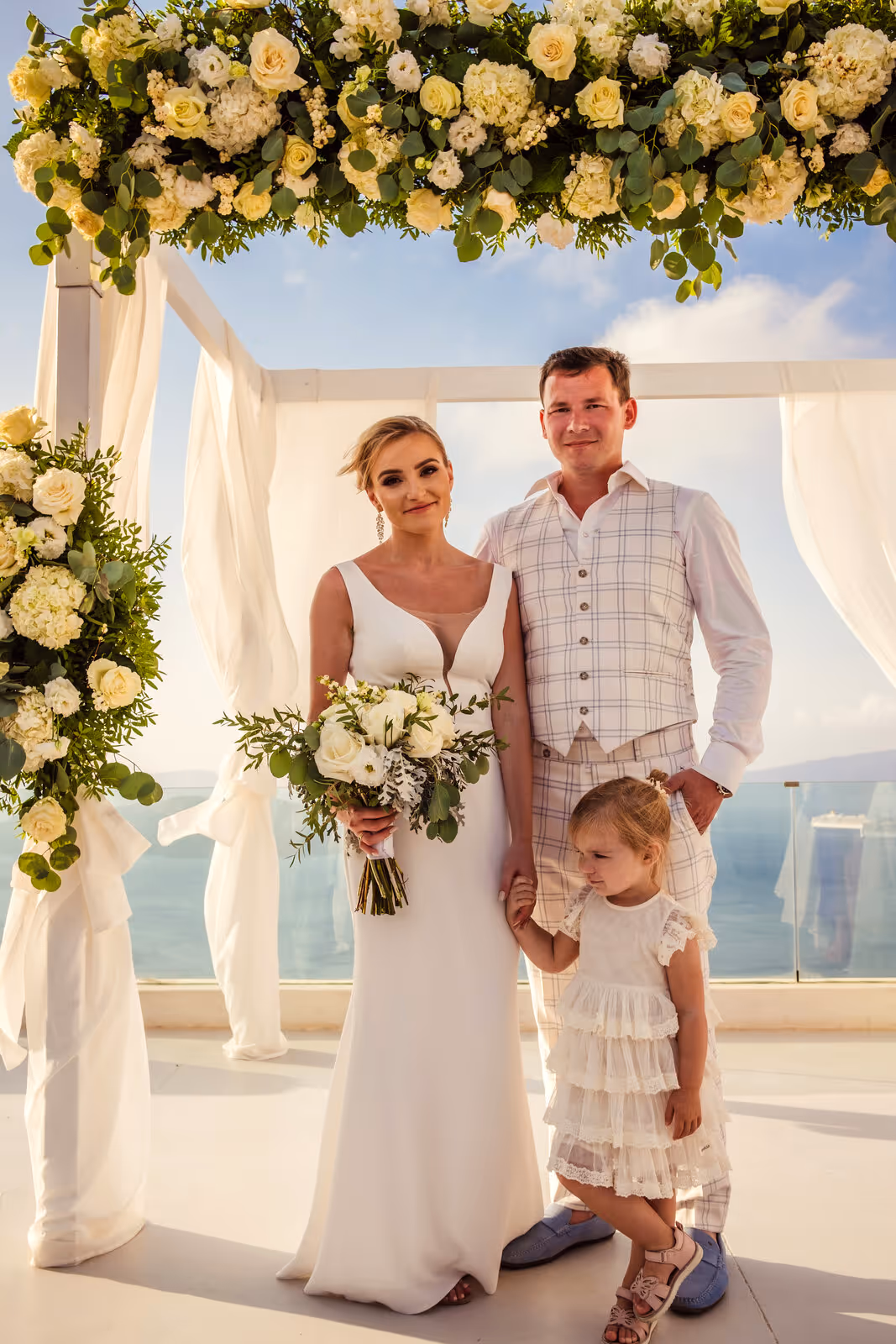 Ślub w Grecji. Santorini. Taras nr. 8. Zdjęcie nr. 27