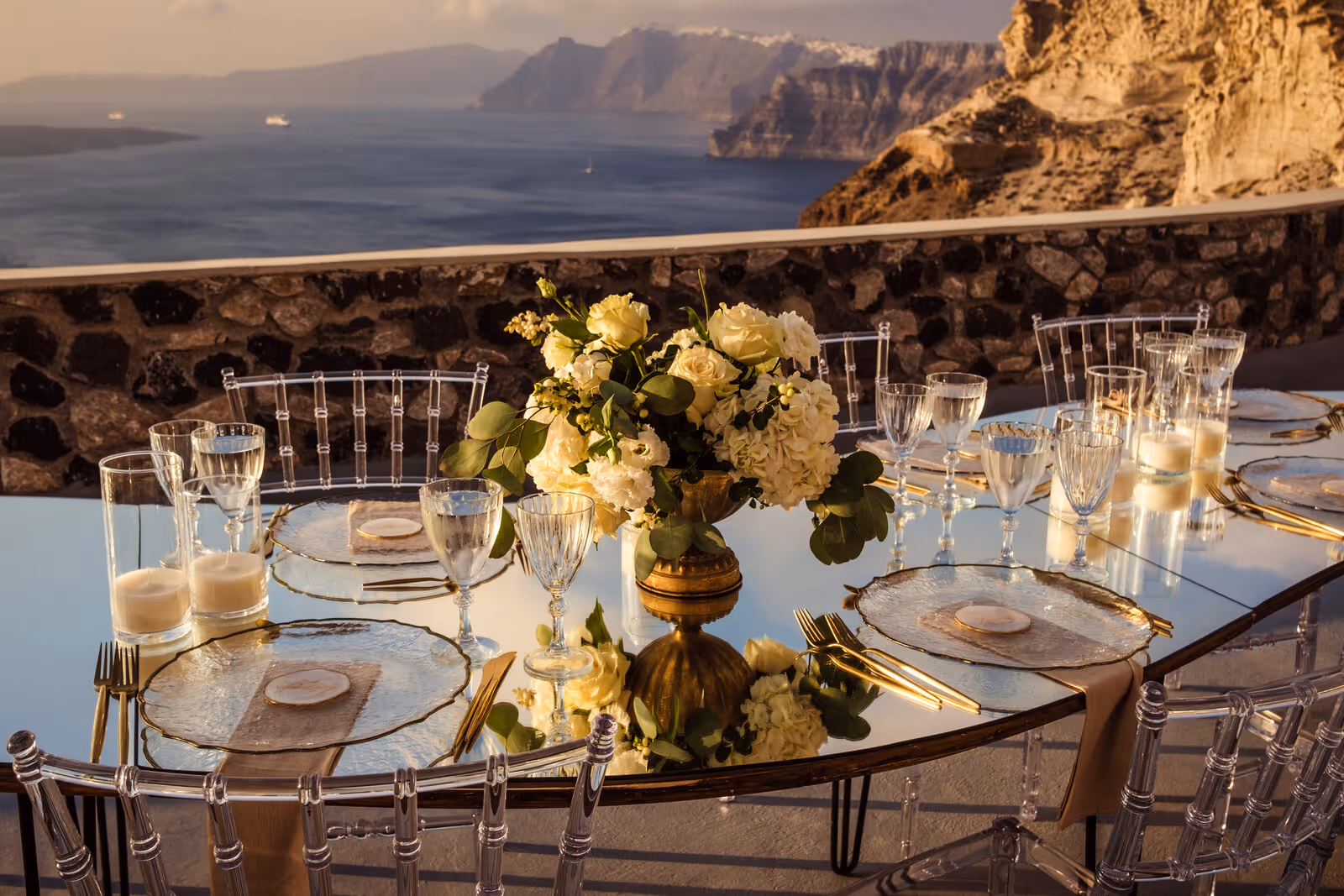 Ślub w Grecji. Santorini. Taras nr. 8. Zdjęcie nr. 38