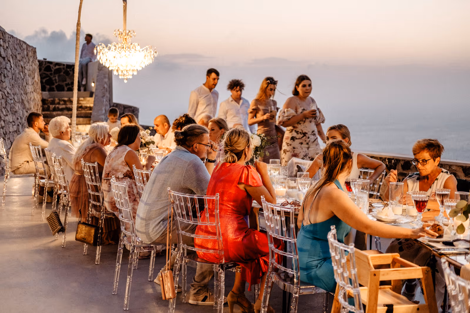 Ślub w Grecji. Santorini. Taras nr. 8. Zdjęcie nr. 47