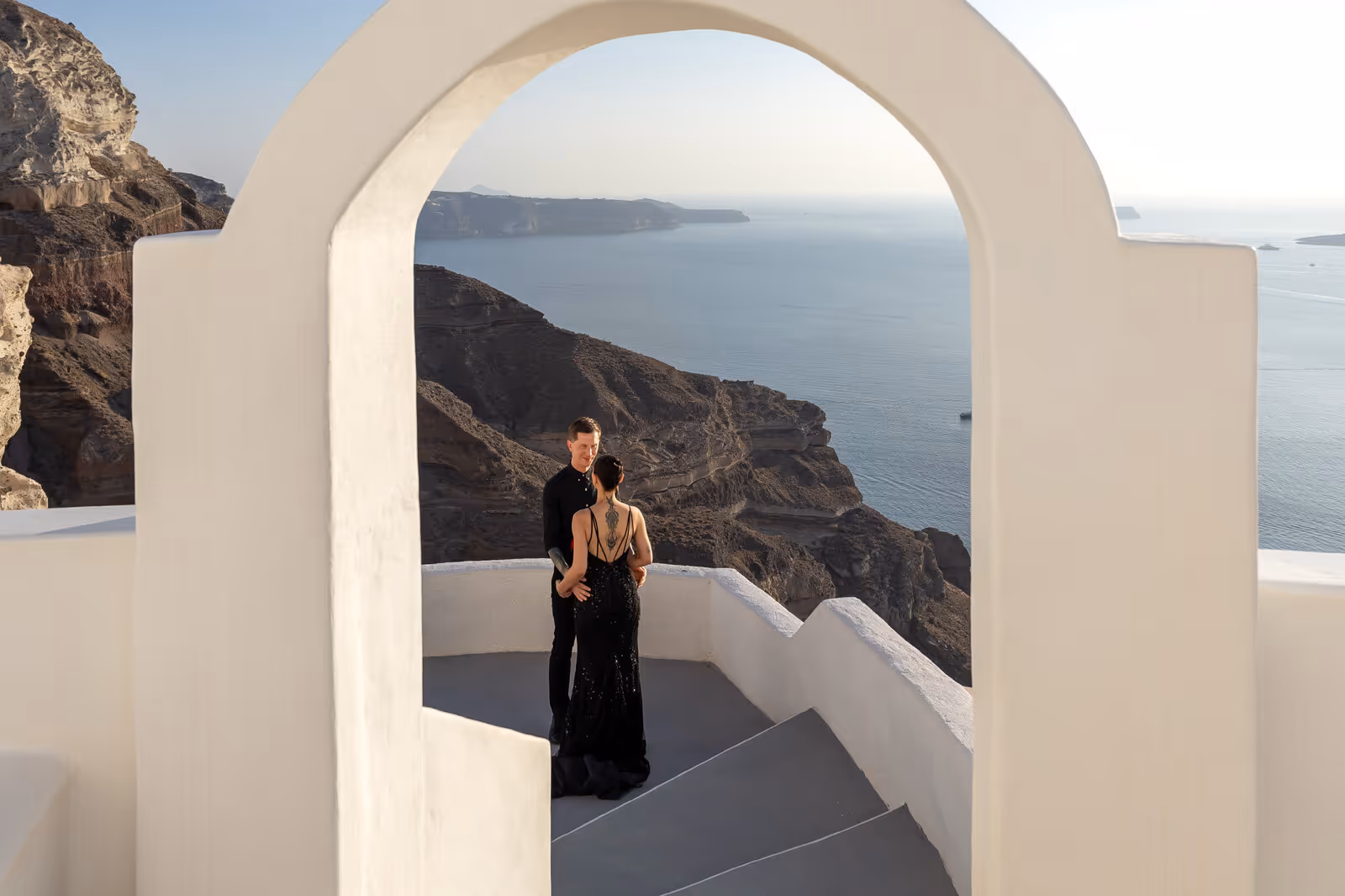 Ślub w Grecji. Santorini. Taras nr. 2. Zdjęcie nr. 15