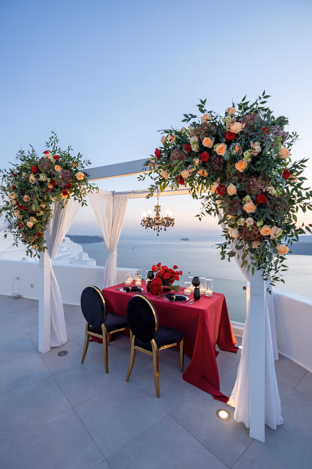 Ślub w Grecji. Santorini. Taras nr. 2. Zdjęcie nr. 64
