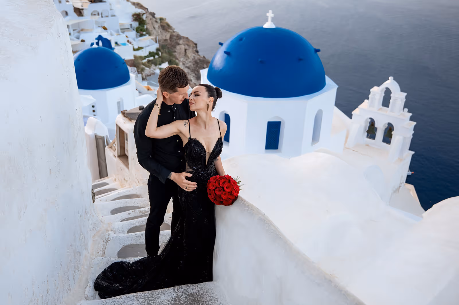 Ślub w Grecji. Santorini. Taras nr. 2. Zdjęcie nr. 72