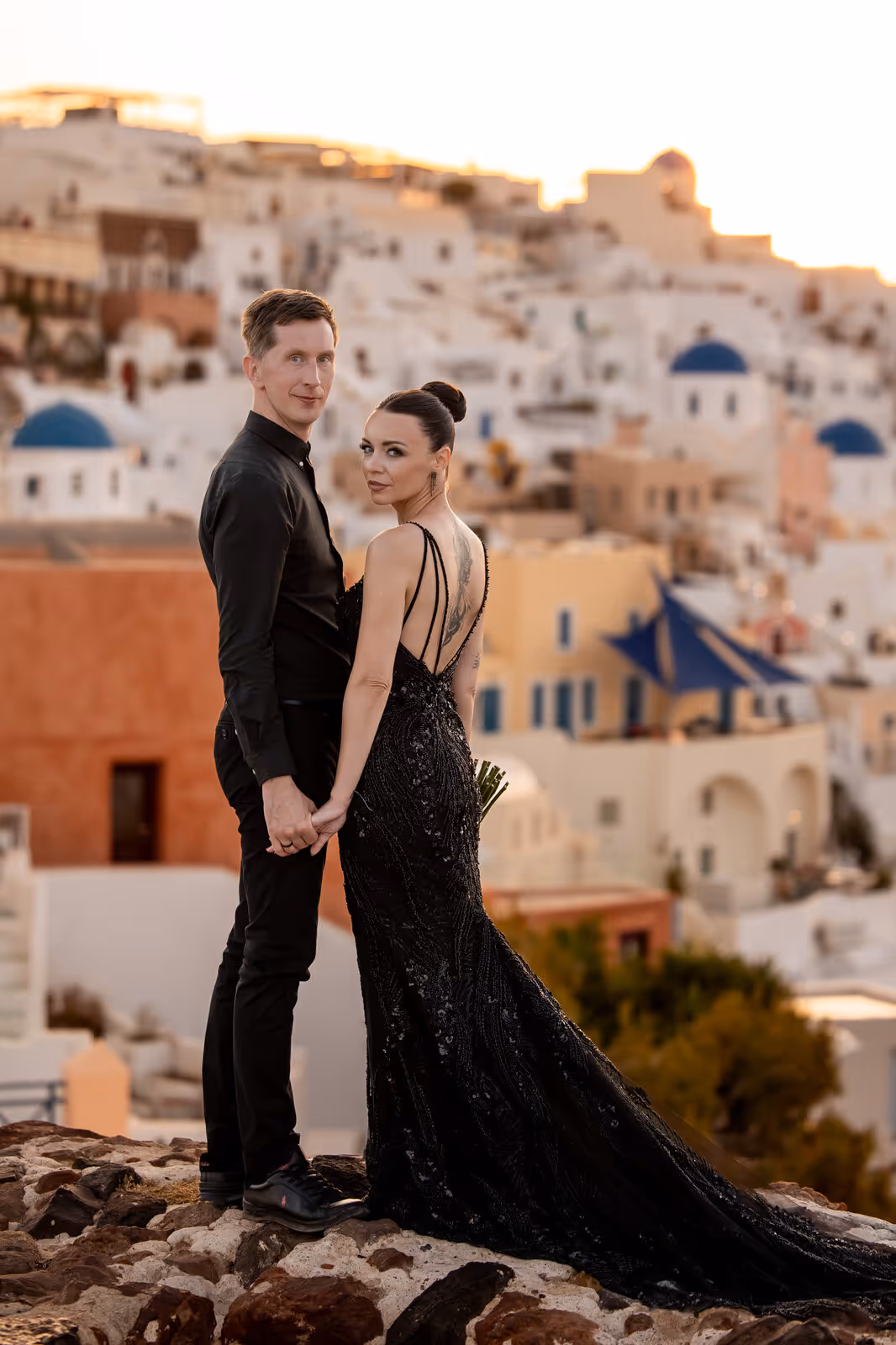 Ślub w Grecji. Santorini. Taras nr. 2. Zdjęcie nr. 80