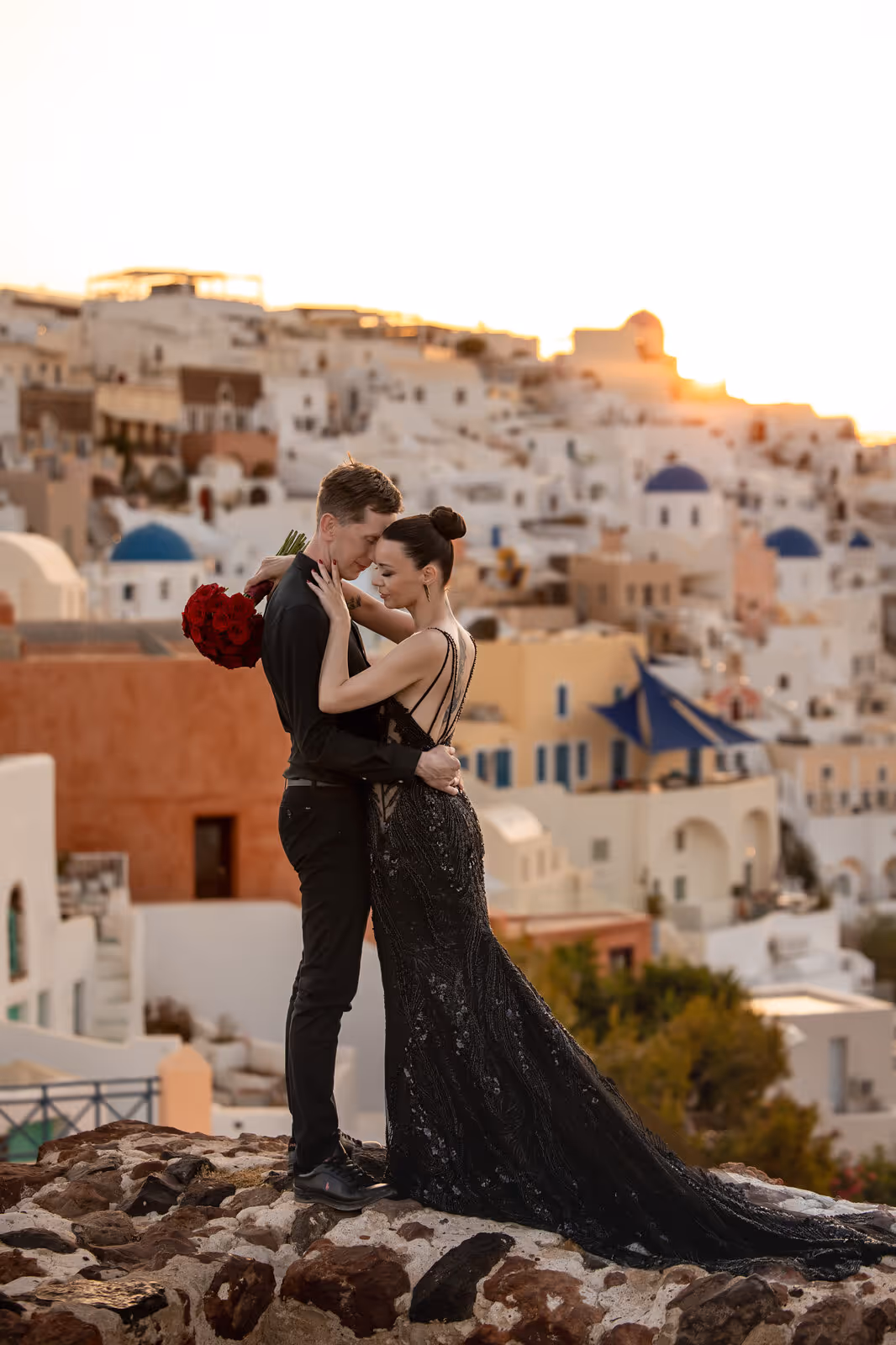 Ślub w Grecji. Santorini. Taras nr. 2. Zdjęcie nr. 81