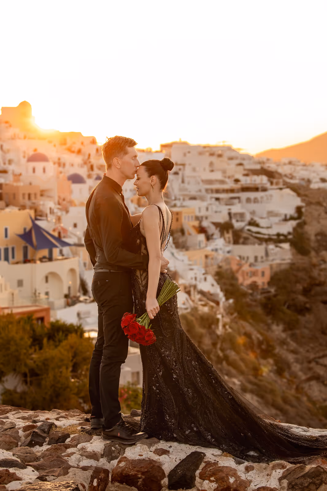 Ślub w Grecji. Santorini. Taras nr. 2. Zdjęcie nr. 86