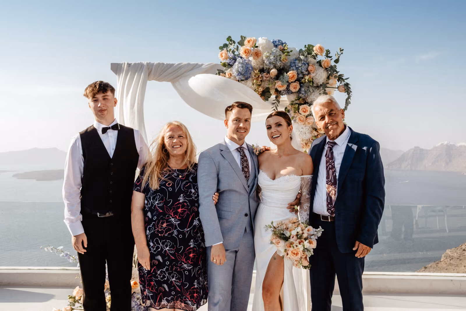 Ślub w Grecji. Santorini. Taras nr. 8. Zdjęcie nr. 25