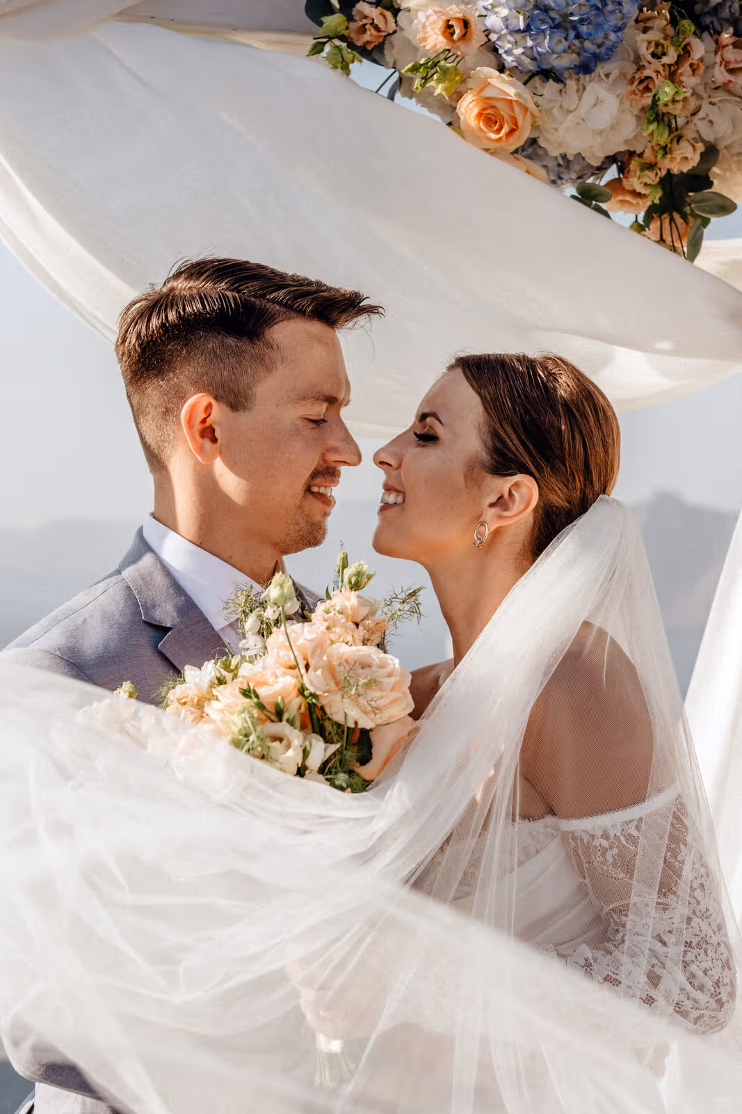 Ślub w Grecji. Santorini. Taras nr. 8. Zdjęcie nr. 35