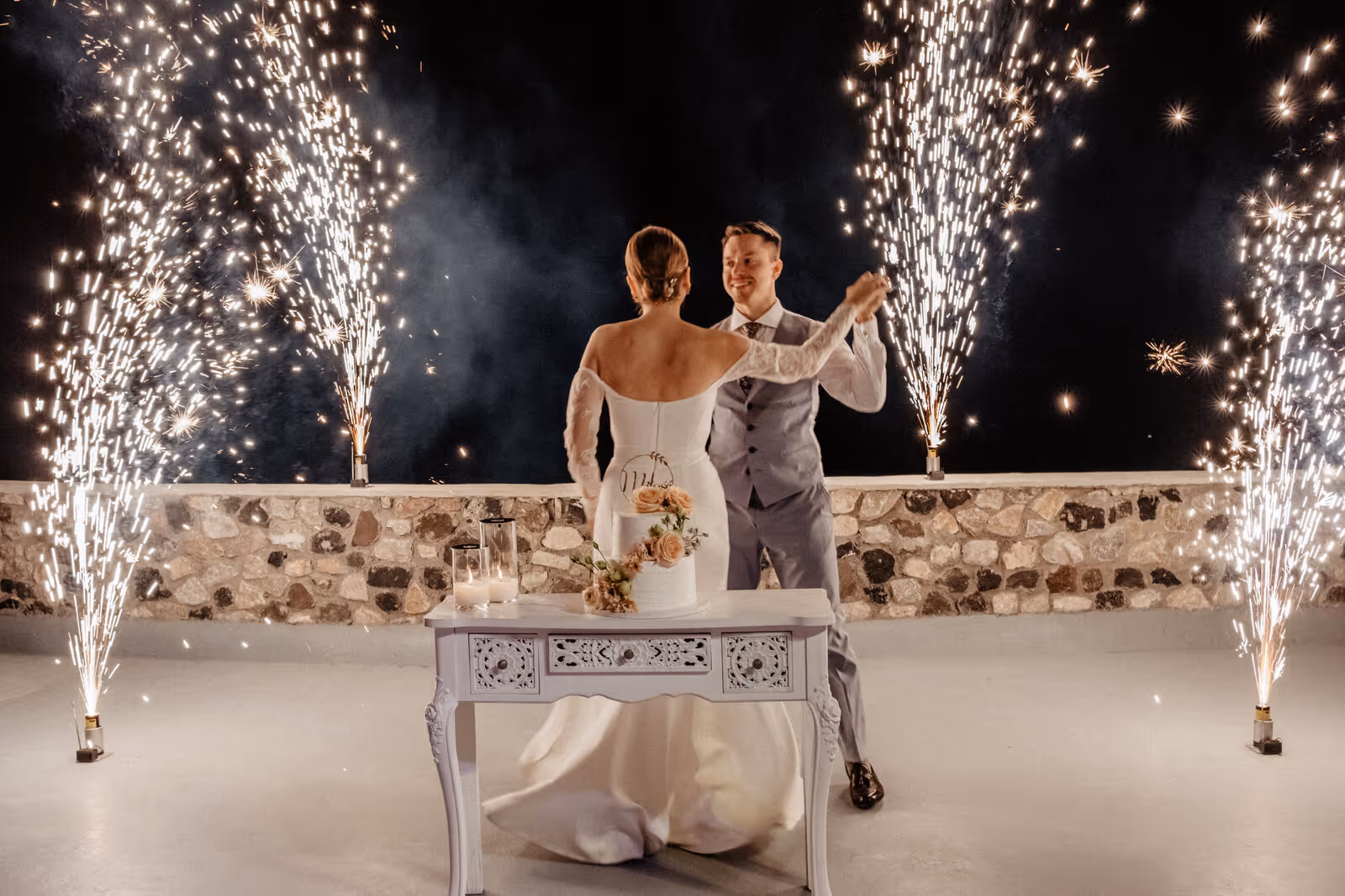 Ślub w Grecji. Santorini. Taras nr. 8. Zdjęcie nr. 55